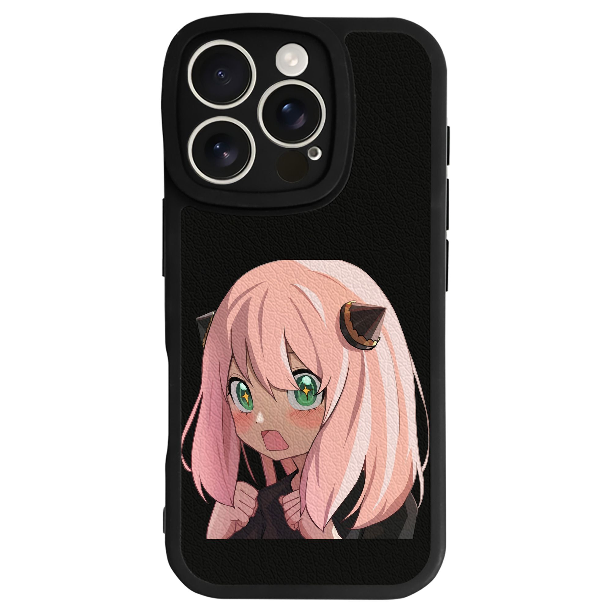 （画像用） SPY×FAMILY间谍家家酒 【iPhone 16シリーズ対応】シリコンスマホケース（レザー調） 材質：シリコン